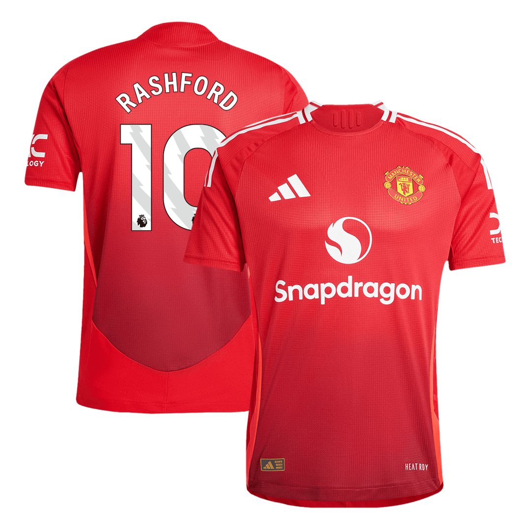 RASHFORD #10 Manchester United Home Player Version Jersey