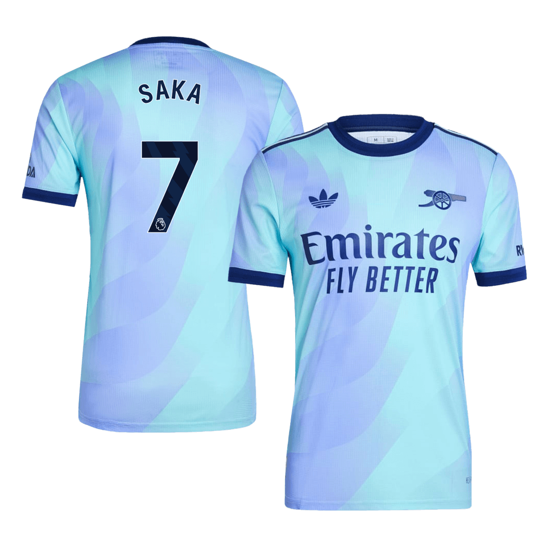 SAKA #7 Arsenal Third Away Player Version Jersey