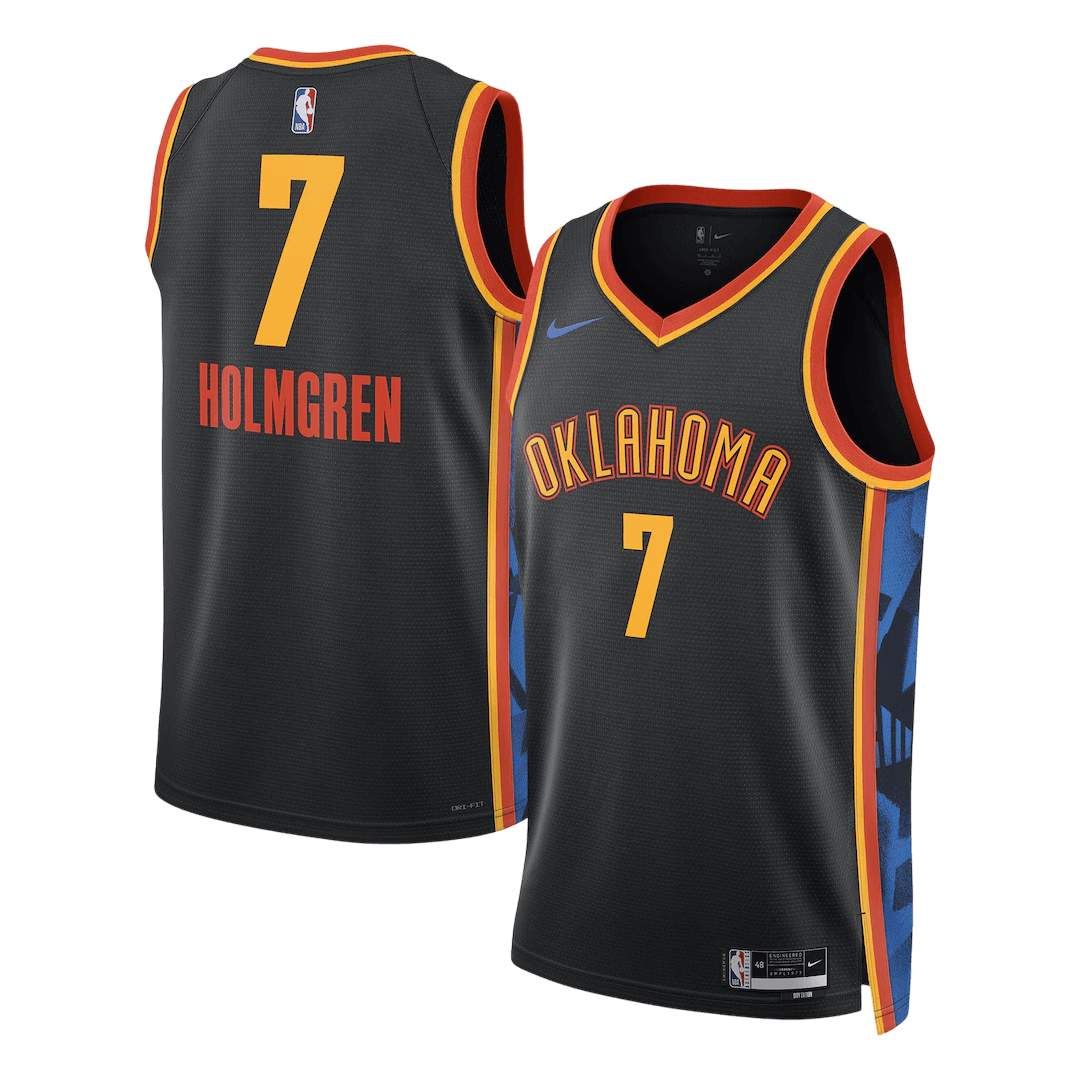 Holmgren #7 Oklahoma City Thunder Swingman NBA Jersey - City Edition