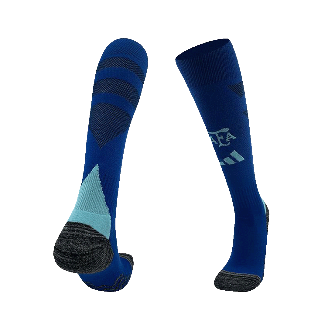 Argentina Away Soccer Socks Kids