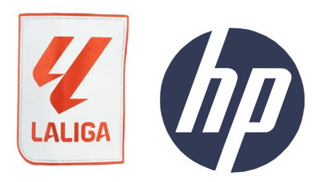 23/24 Insignia de La Liga y Patrocinador HP