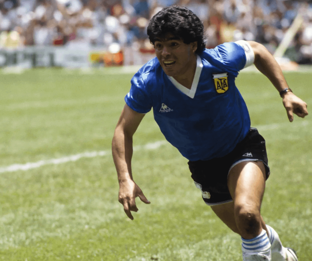 Diego Maradona 1986 Argentina shirt Diego Maradona 1986 Argentina shirt